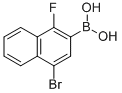 4-BROMO-1-FLUORO-2-NAPHTHALENEBORONIC ACID CAS#: 913836-09-6