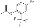 4-BROMO-1-ISOPROPENYLOXY-2-TRIFLUOROMETHYL-BENZENE CAS#: 914635-61-3
