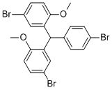 4-BROMO-2-((5-BROMO-2-METHOXYPHENYL)(4-BROMOPHENYL)METHYL)-1-METHOXYBENZENE CAS#: 951771-28-1