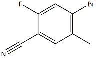4-BROMO-2-FLUORO-5-METHYLBENZONITRILE CAS#: 916792-13-7