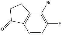 4-BROMO-5-FLUORO-2,3-DIHYDRO-1H-INDEN-1-ONE CAS#: 935681-01-9