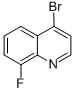 4-BROMO-8-FLUOROQUINOLINE CAS#: 927800-38-2