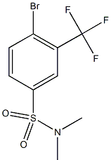 4-BROMO-N,N-DIMETHYL-3-(TRIFLUOROMETHYL)BENZENESULFONAMIDE CAS#: 939989-87-4