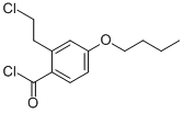4-BUTOXY-2-(2-CHLOROETHYL)BENZOYL CHLORIDE CAS#: 947150-18-7