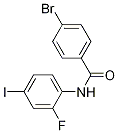 4-BroMo-N-(2-fluoro-4-iodophenyl)benzaMide, 97% CAS#: 903775-72-4