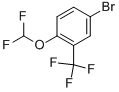 4-Bromo-1-difluoromethoxy-2-trifluoromethyl-benzene CAS#: 954236-13-6
