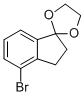 4-Bromo-1,1-(ethylenedioxo)-indane CAS#: 908334-04-3