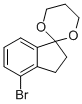 4-Bromo-1,1-(propylenedioxo)-indane CAS#: 908334-05-4
