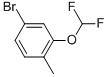 4-Bromo-2-difluoromethoxy-1-methyl-benzene CAS#: 954235-88-2