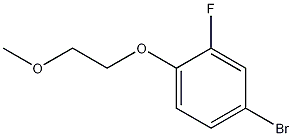 4-Bromo-2-fluoro-1-(2-methoxyethoxy)benzene CAS#: 944279-01-0