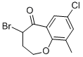4-Bromo-7-chloro-9-methyl-3,4-dihydro-2H-benzo[b]oxepin-5-one CAS#: 902137-94-4