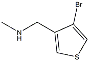 (4-Bromo-thiophen-3-ylmethyl)-methyl-amine CAS#: 921938-63-8