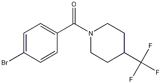 (4-Bromophenyl)(4-trifluoromethylpiperidin-1-yl)methanone CAS#: 956320-62-0