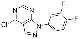 4-CHLORO-1-(3,4-DIFLUOROPHENYL)-1H-PYRAZOLO[3,4-D]PYRIMIDINE CAS#: 919735-36-7