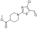 4-CHLORO-2-(4-CARBOMETHOXYL-1-PIPERIDINYL)-5-THIAZOLECARBOXALDEHYDE CAS#: 914348-64-4