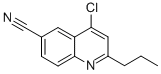 4-CHLORO-2-PROPYL-6-QUINOLINECARBONITRILE CAS#: 930570-37-9