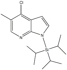 4-CHLORO-5-METHYL-1-(TRIISOPROPYLSILYL)-1H-PYRROLO[2,3-B]PYRIDINE CAS#: 942920-17-4