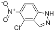 4-CHLORO-5-NITRO-(1H)INDAZOLE CAS#: 907958-42-3