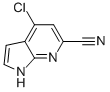 4-CHLORO-6-CYANO-7-AZAINDOLE CAS#: 935466-70-9