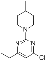 4-CHLORO-6-ETHYL-2-(4-METHYL-1-PIPERIDINYL)PYRIMIDINE CAS#: 901586-67-2