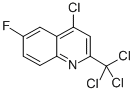 4-CHLORO-6-FLUORO-2-TRICHLOROMETHYLQUINOLINE CAS#: 927800-47-3