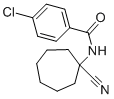 4-CHLORO-N-(1-CYANO-CYCLOHEPTYL)-BENZAMIDE CAS#: 912771-04-1