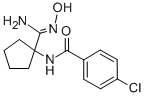 4-CHLORO-N-[1-(N-HYDROXYCARBAMIMIDOYL)-CYCLOPENTYL]-BENZAMIDE CAS#: 912771-46-1