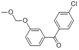 (4-CHLOROPHENYL)[3-(METHOXYMETHOXY)PHENYL]METHANONE CAS#: 938458-70-9