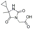 (4-CYCLOPROPYL-4-METHYL-2,5-DIOXO-IMIDAZOLIDIN-1-YL)-ACETIC ACID CAS#: 956355-40-1