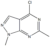 4-Chloro-1,6-diMethyl-1H-pyrazolo[3,4-d]pyriMidine CAS#: 98550-75-5