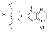 4-Chloro-2-(3,4,5-trimethoxyphenyl)-1H-pyrrolo[2,3-b]pyridine CAS#: 913083-71-3