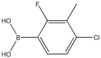 (4-Chloro-2-fluoro-3-Methylphenyl)boronic acid CAS#: 944128-92-1