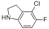 4-Chloro-5-fluoroindoline CAS#: 903551-32-6