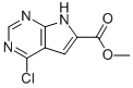 4-Chloro-7H-pyrrolo[2,3-d]pyrimidine-6-carboxylic acid methyl ester CAS#: 944709-69-7