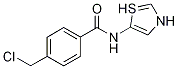 4-ChloroMethyl-N-thiazol-2-yl-benzaMide, 98+% C11H9ClN2OS, 分子量 252.72 CAS#: 916791-23-6