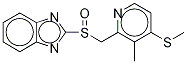 4-Desmethoxypropoxyl-4-methylthio Rabeprazole CAS#: 99487-86-2