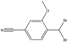 4-DibroMoMethyl-3-Methoxybenzonitrile CAS#: 914106-35-7
