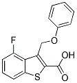 4-FLUORO-3-(PHENOXYMETHYL)-1-BENZOTHIOPHENE-2-CARBOXYLIC ACID CAS#: 929974-17-4
