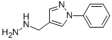 4-(HYDRAZINOMETHYL)-1-PHENYL-1H-PYRAZOLE CAS#: 926268-64-6