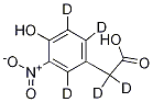 4-Hydroxy-3-nitrophenylacetic Acid-d5 CAS#: 929709-59-1