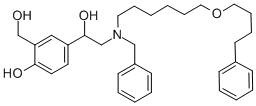 4-Hydroxy-alpha1-[[[6-(4-phenylbutoxy)hexyl](phenylmethyl)amino]methyl]-1,3-benzenedimethanol CAS#: 934842-69-0