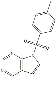 4-IODO-7-[(4-METHYLPHENYL)SULFONYL]-7H-PYRROLO[2,3-D]PYRIMIDINE CAS#: 906092-45-3