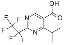 4-ISOPROPYL-5-PENTAFLUORO-PYRIMIDINE-5-CARBOXYLIC ACID CAS#: 914201-16-4