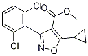 4-ISOXAZOLECARBOXYLIC ACID, 5-CYCLOPROPYL-3-(2,6-DICHLOROPHENYL)-, METHYL ESTER CAS#: 946426-88-6