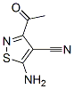 4-Isothiazolecarbonitrile, 3-acetyl-5-amino- (9CI) CAS#: 98259-39-3