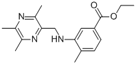 4-METHYL-3-[[(3,5,6-TRIMETHYL-2-PYRAZINYL)METHYL]AMINO]BENZOIC ACID ETHYL ESTER CAS#: 947243-99-4