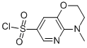 4-METHYL-3,4-DIHYDRO-2H-PYRIDO[3,2-B][1,4]OXAZINE-7-SULFONYL CHLORIDE CAS#: 910037-13-7