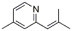 4-Methyl-2-(2-methyl-propenyl)-pyridine CAS#: 951887-07-3