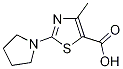 4-Methyl-2-pyrrolidin-1-yl-thiazole-5-carboxylic acid CAS#: 947013-57-2