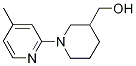 (4'-Methyl-3,4,5,6-tetrahydro-2H-[1,2']bipyridinyl-3-yl)-Methanol, 98+% C12H18N2O, 分子量 206.29 CAS#: 939986-82-0